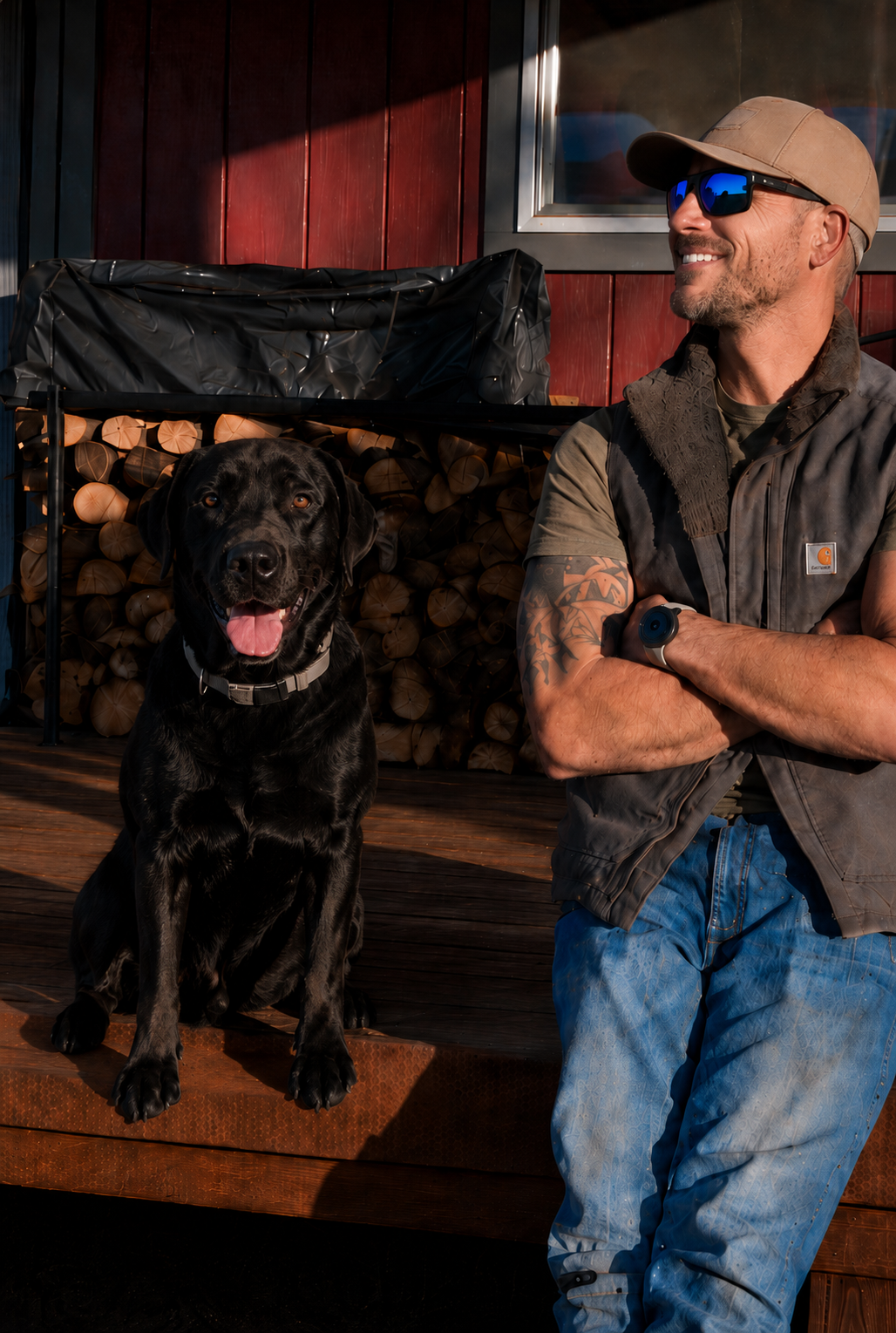 Kyle and Bodie in Northern Arizona
